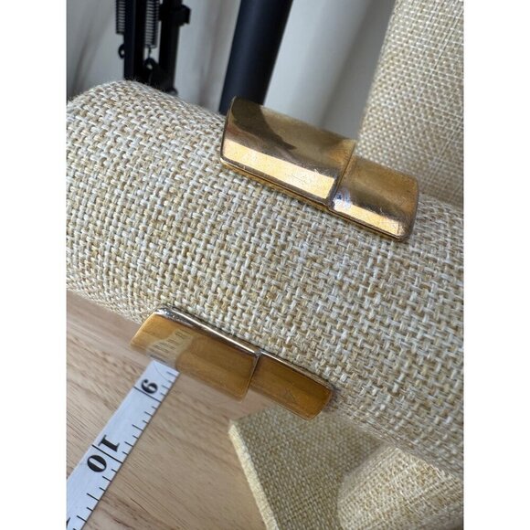 BaubleBar Gold-Tone Cuff Bracelet With Chic Modern Design small wrist - Picture 4 of 14